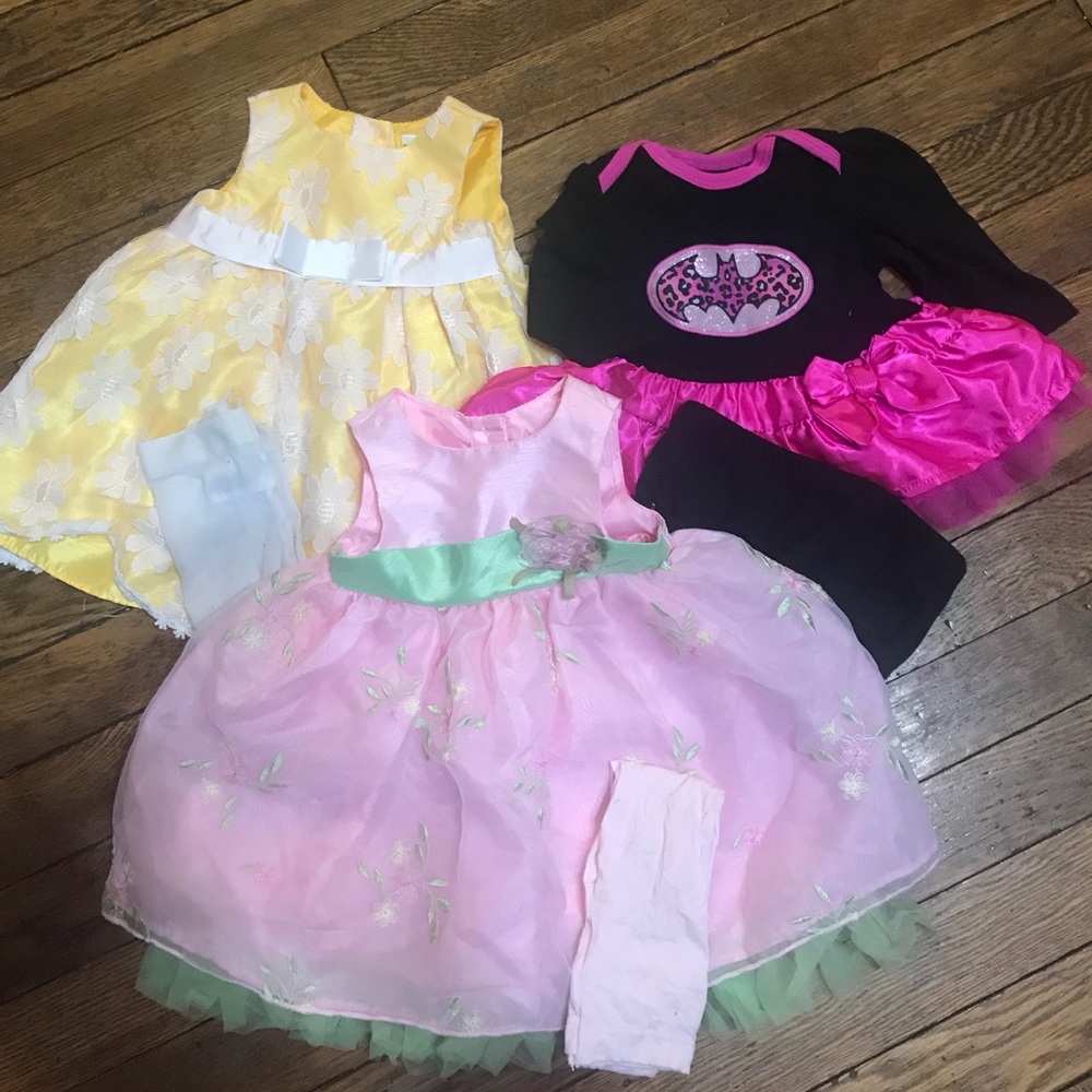 0-3 Month dress bundle